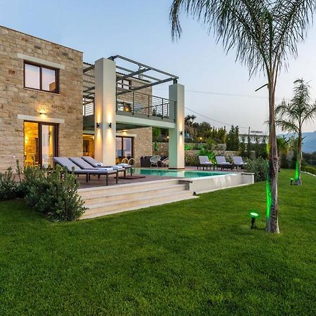 Villa Emilia I Luxury, Amazing Seaview, Next To The Town Kíssamos Zewnętrze zdjęcie