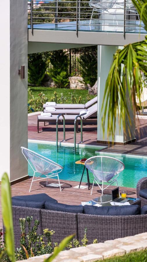 Villa Emilia I Luxury, Amazing Seaview, Next To The Town Kíssamos Zewnętrze zdjęcie